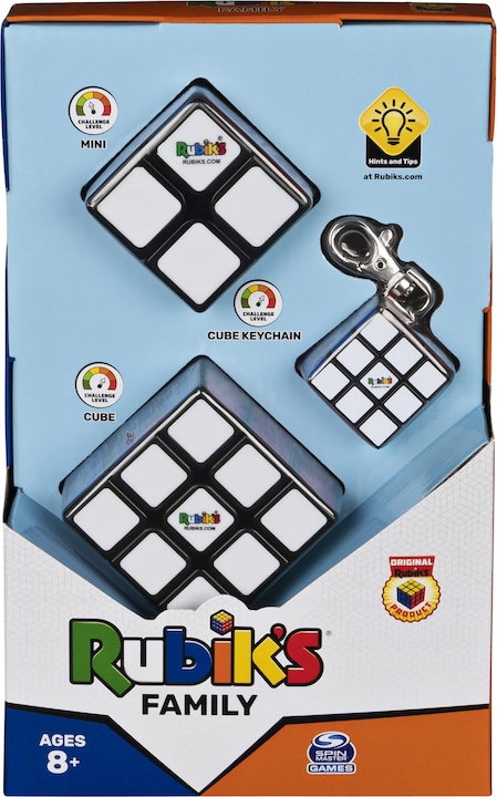 Rubik's Family Pack Cubes (3 x 3, 2 x 2)