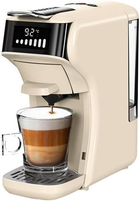 HiBREW 5-in-1 capsule coffee maker H1B-white (white) (NESCAFÉ Dolce Gusto, NESPRESSO Vertuo)