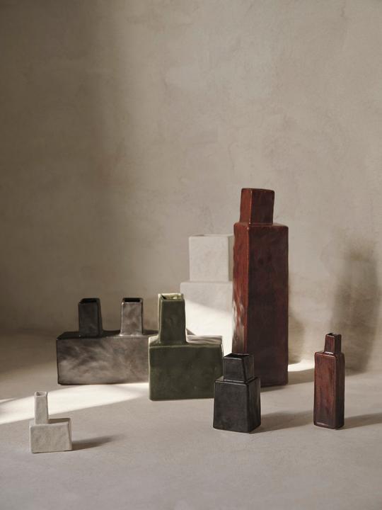Image du produit Ferm Living Koa Vases (1 x, 7 x 9 cm, 7 x 12,5 cm, 4,5 x 15,5 cm, 0.00 l)