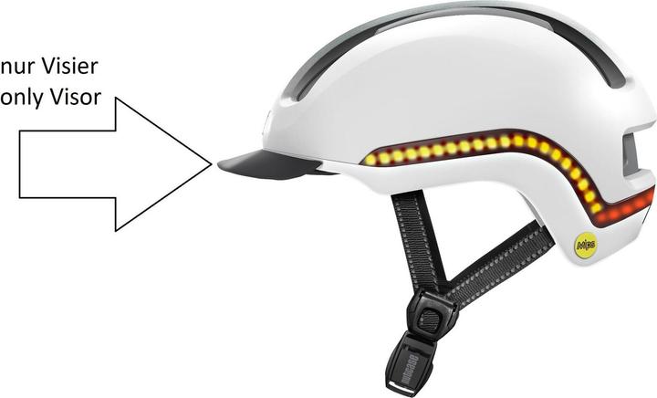 Image du produit Nutcase Visière Vio, Black, L/XL