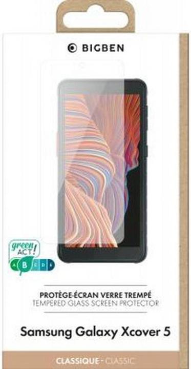 Actual product image Bigben BBC X Cover Flat glass Screen Protector (1 Piece, Samsung Galaxy S21)