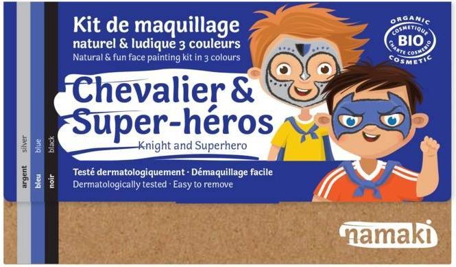 Immagine prodotto Namaki Bio Schminkset 3 Farben Ritter & Superheld