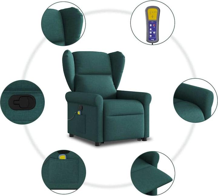 Image du produit vidaXL Massagesessel mit Aufstehhilfe