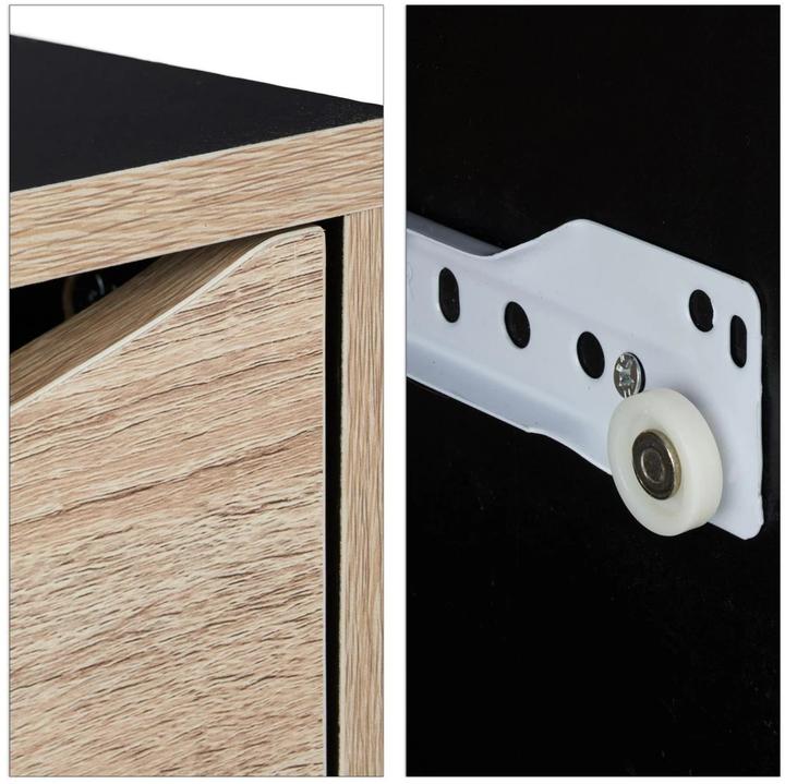 Actual product image Relaxdays Bedside table (39 x 35 x 50 cm)