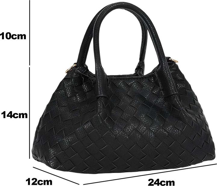 Actual product image Gallantry Geflochtene Damenhandtasche mit Gurt