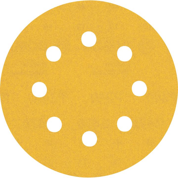 Produktbild Bosch Professional Zubehör EXPERT C470 Schleifpapier mit 8 Löchern für Exzenterschleifer, 115 mm, G 240, 5-tlg. (240)