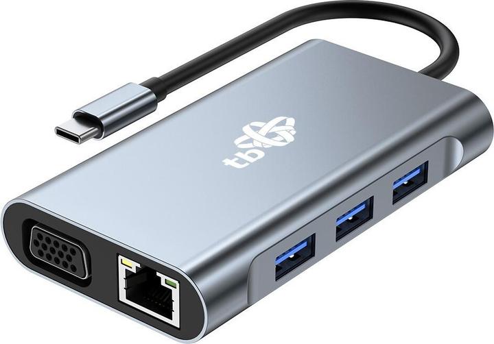 Lenovo 8in1 Adapter USB C HDMI x2 USB VGA RJ45 PD (USB-C)