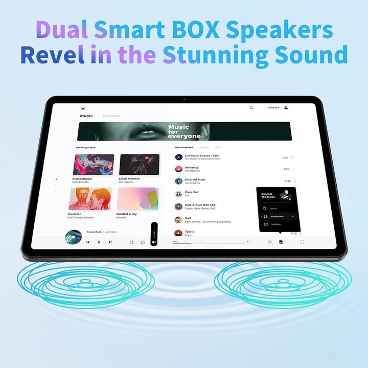 Image du produit Blackview TABLETTE TAB70 10" 64GB/TAB70 WIFI BLUE (WLAN uniquement, 10.10", 64 Go, Twilight Blue)