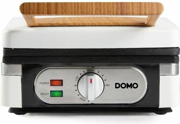 Produktbild Domo WAFFELEISEN – POWDER WHITE Waffeleisen Weiss