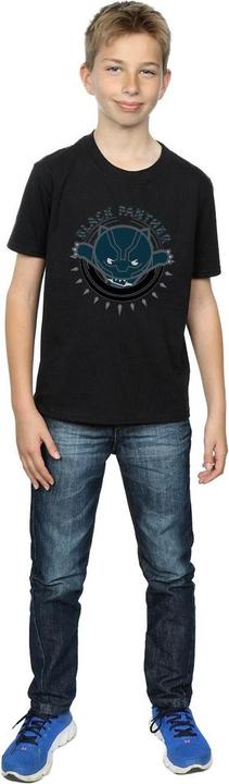 Image du produit - T-shirt KAWAII BLACK PANTHER POUNCE - Garçon (152, 158)