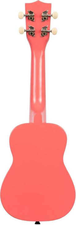 Actual product image KALA Razzle Dazzle Soprano Ukulele, coral (Acoustic, Soprano)