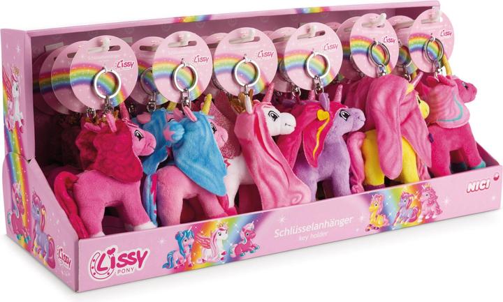 NICI 49960 Range of key rings Lissy PONY 6 designs