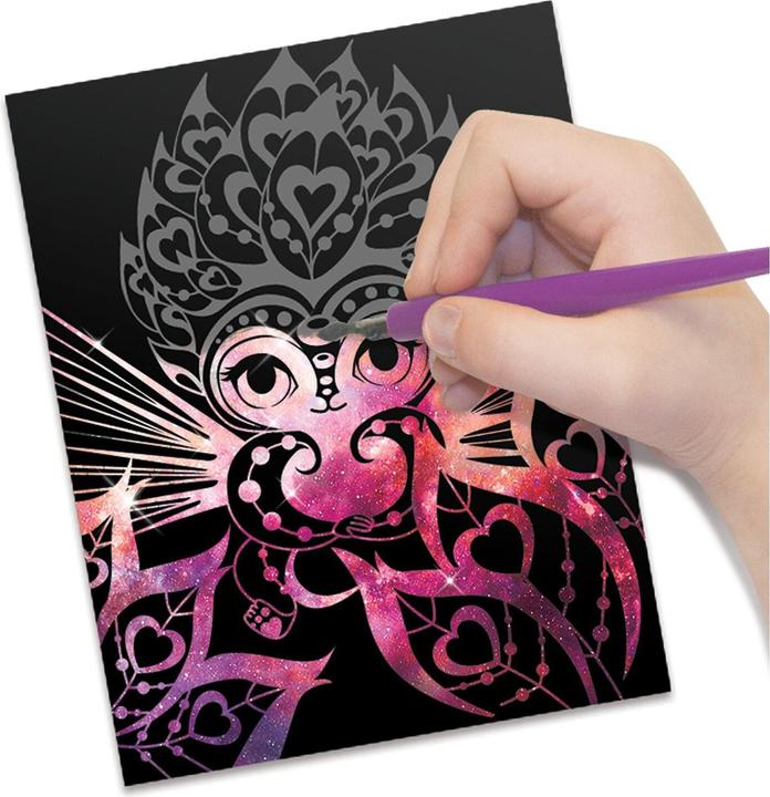 Actual product image Giochi Preziosi Scratch Pictures Nebulous Stars - Scratch Art
