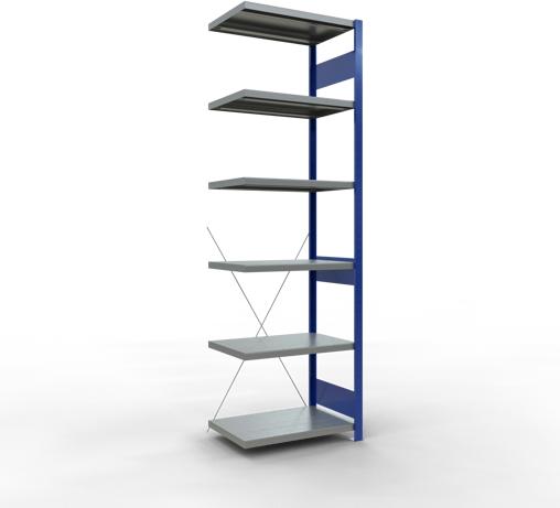 Actual product image Schulte Lagertechnik MULTIplus250 boltless bay system with cross brace