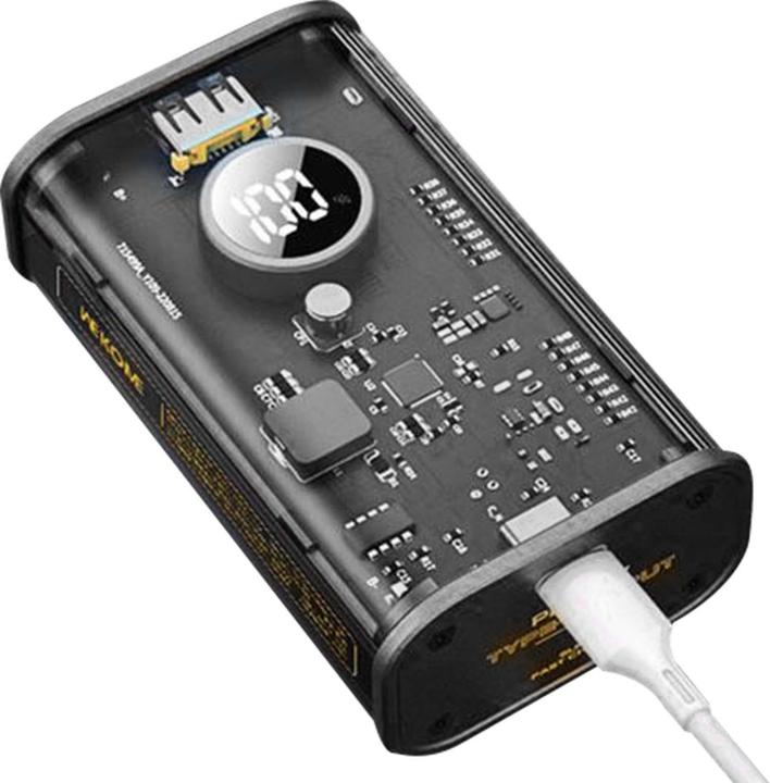 Actual product image Wekome Power bank Fast Charning with inte (10000 mAh, 20 W, 37 Wh)