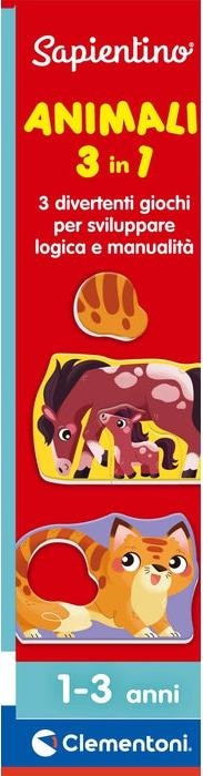 Immagine prodotto Clementoni Montessori - Animali 3in1