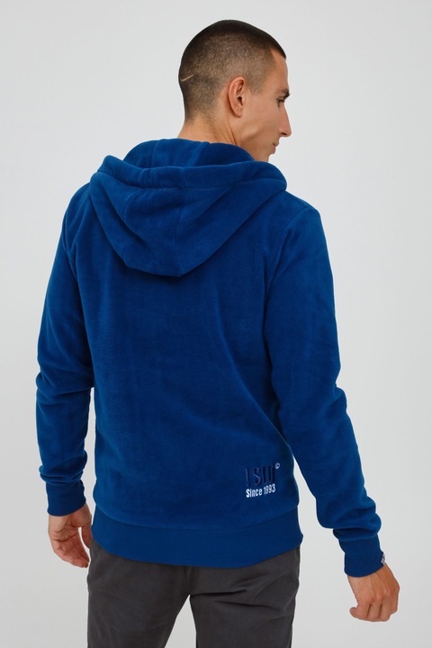Actual product image Solid Loki Men's Fleece Jacket Zip-Hoodie (L)