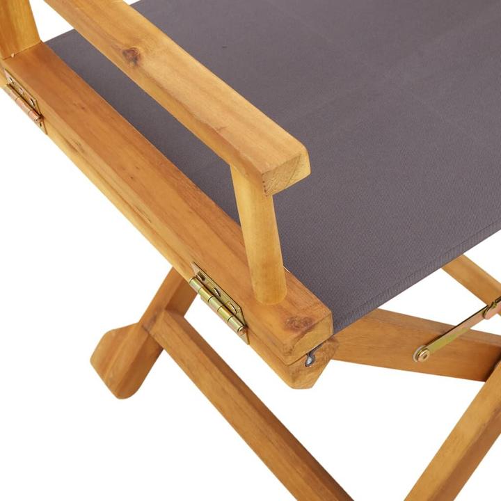 Produktbild vidaXL Klappbare Gartenstühle 2 Stk. Stoff