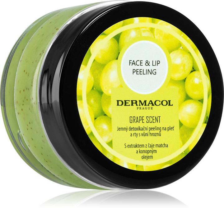 Actual product image Dermacol Face & Lip Peeling Grape Scent (50 ml)