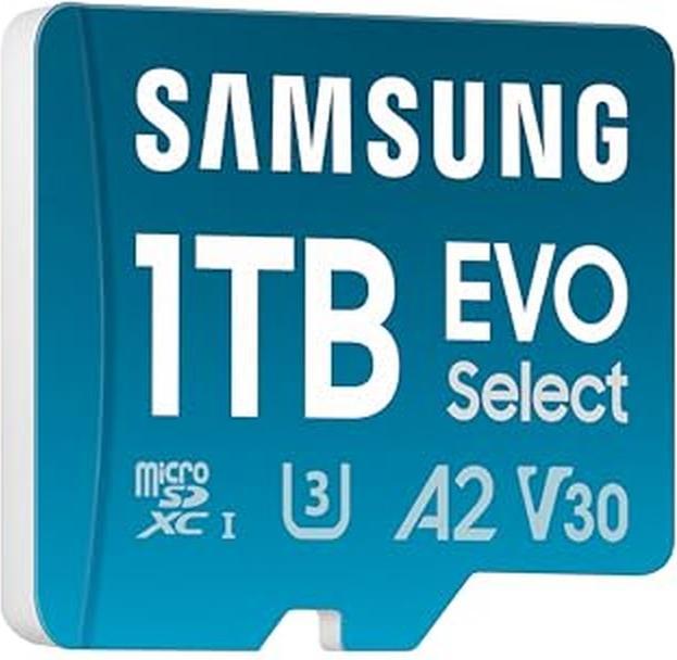 Samsung MB-MC1T0SA/EU EVO Plus 1TB microSD-Karte + SD-Adapter (1000 GB, microSDXC, U3, UHS-I)