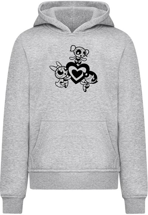 Produktbild Merchcode Kids The Powerpuff Girls - Outline Basic Hoody - 189919 (134, 140)