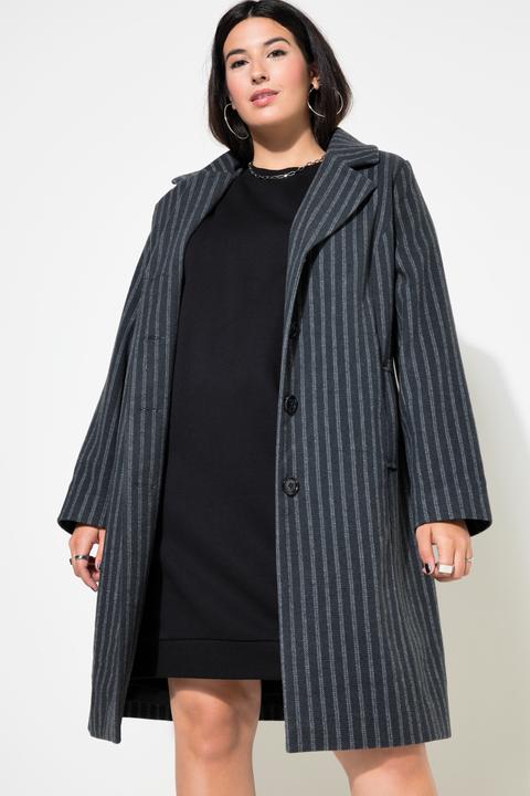 Immagine prodotto Studio Untold Cappotto con righe, revers e maniche lunghe (42, 44)