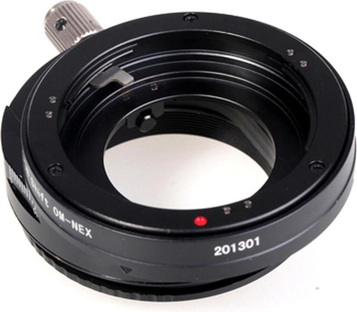 Actual product image Kipon Shift Adapter for Olympus OM to Sony E