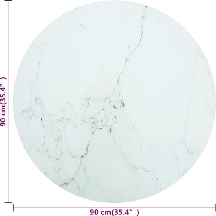 Actual product image vidaXL Tischplatte (90 x 90 cm)