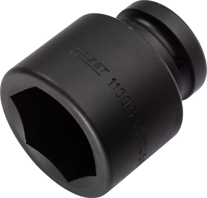 Actual product image HAZET Impact socket ∙ hexagon 1100S-50 ∙ Square, hollow 25 mm (1 inch) ∙ Outside hexagon profile ∙ … (50 mm)