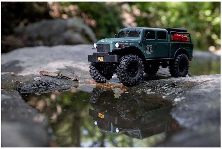 Produktbild Axial Scale Crawler SCX24 Dodge Power Wagon Grün, 1:24, RTR (RTR Ready-to-Run)