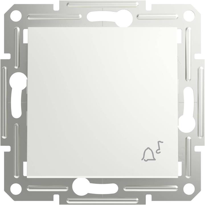 Produktbild Schneider Electric Taster Klingelsymbol Asfora Weiss (RAL 9003) EPH0870121D