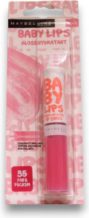Image du produit Maybelline New York Maybelline Baby Lips Gloss Hydratant Fab & Fuchsia 35