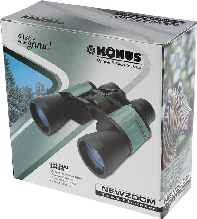 Productafbeelding Konus Verrekijker Newzoom 8-24x50 (24x, 50 mm)