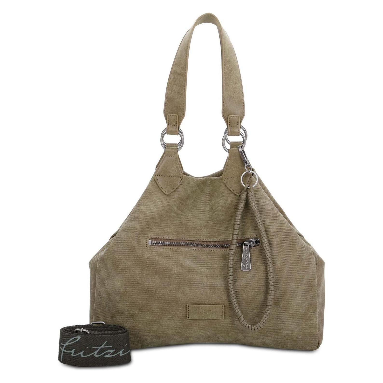 Fritzi Aus Preußen, Damen, Handtasche, Rub Iggi01 Shoulder Bag, Grün