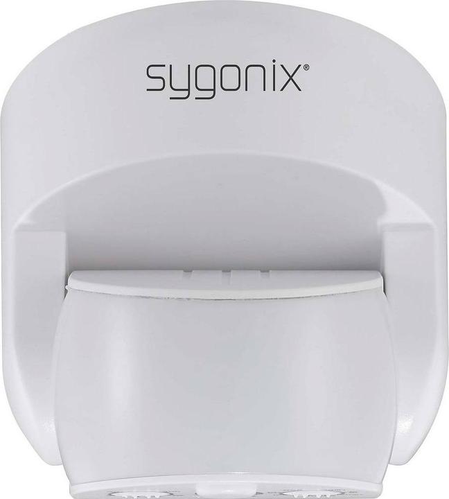 Actual product image Sygonix SY-6440262 Wand, Decke HF-Bewegungsmelder 180 ° Relais Weiss IP65 (15 m)