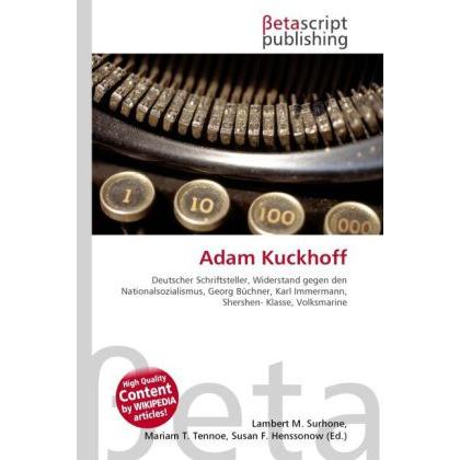 Thumbnail - Adam Kuckhoff, Fachbücher