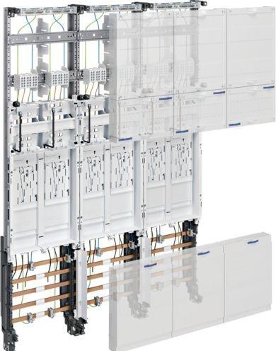 Actual product image Hager Complete panel ZL3ED26N 6Z DSS 3 panel 1050mm