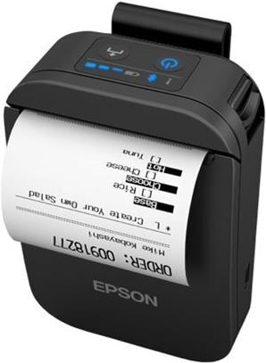 Actual product image Epson TM-P20II, 8 dots/mm (203dpi), USB-C, BT, Kit (USB), white (Bluetooth, USB-C)