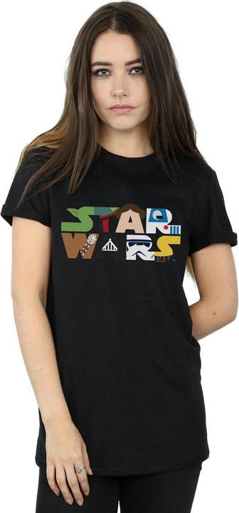 Produktbild Star Wars Character Logo TShirt (5XL)