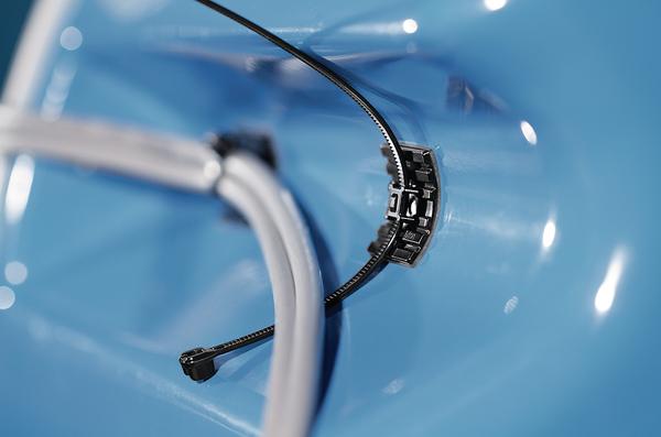 Actual product image HellermannTyton Adhesive base (Fixing loops, 28 mm, 10 pcs.)