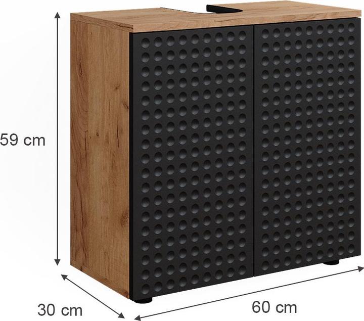 Actual product image Vicco Irma (60 x 30 x 59 cm)