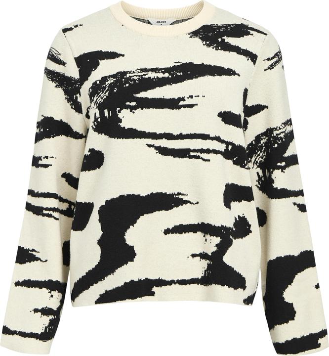 Produktbild Object Gemusterter Pullover (S)