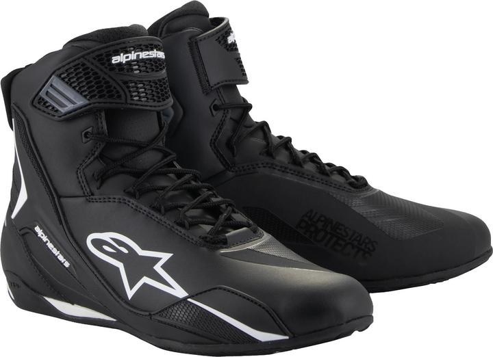 Alpinestars FASTER-4 Wanderschuhe, Weiss/Schwarz