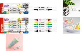 Actual product image Kores Kreative doppelseitige Acrylmarker, 6 Stück (6x)