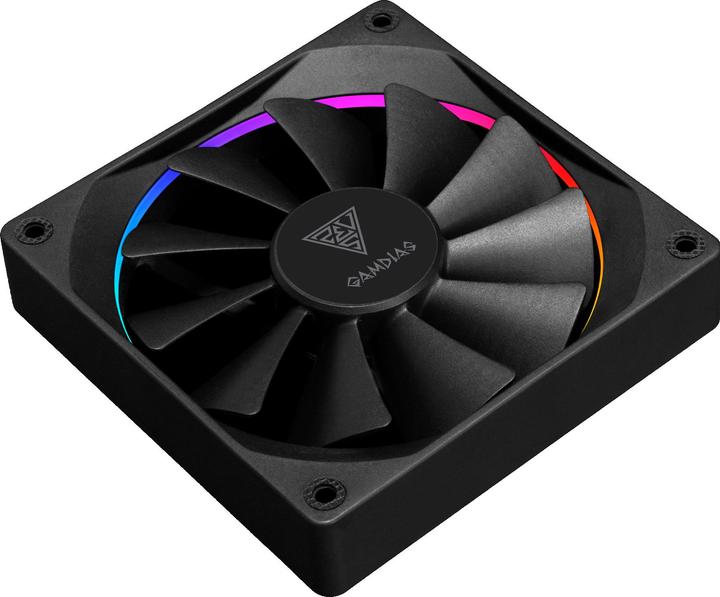 Immagine prodotto Gamdias Ventilatore di boitier Aeolus M3 RGB 12cm (Noir) (120 mm)