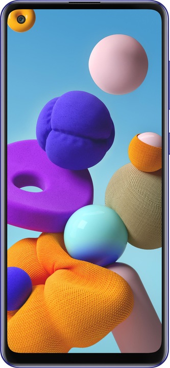 Produktbild Samsung Galaxy A21s (32 GB, Blue, 6.50", Dual SIM, 48 Mpx, 4G)