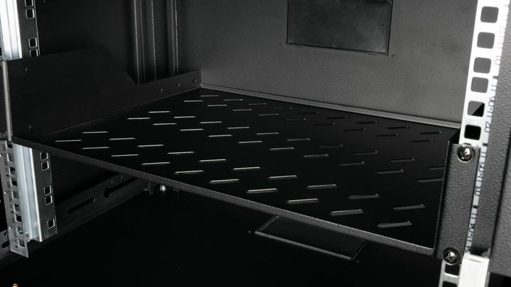 Produktbild equip Fachboden fest für Serverschränke, 2U sw