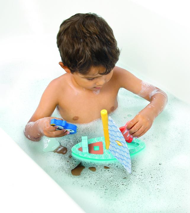 Immagine prodotto LUDI Barca da bagno con figure in schiuma - (LU40082)