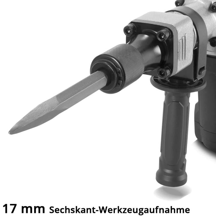 Image du produit Stahlwerk Marteau de démolition AH-1300 ST avec puissance de 1 300 W, 4 000 coups par min. (Air comprimé)