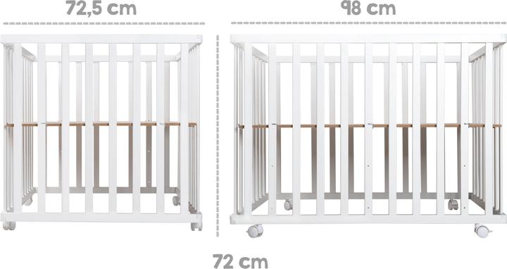 Image du produit Roba Parc pour enfants (75 cm, 100 cm, Panneau de bois MDF)